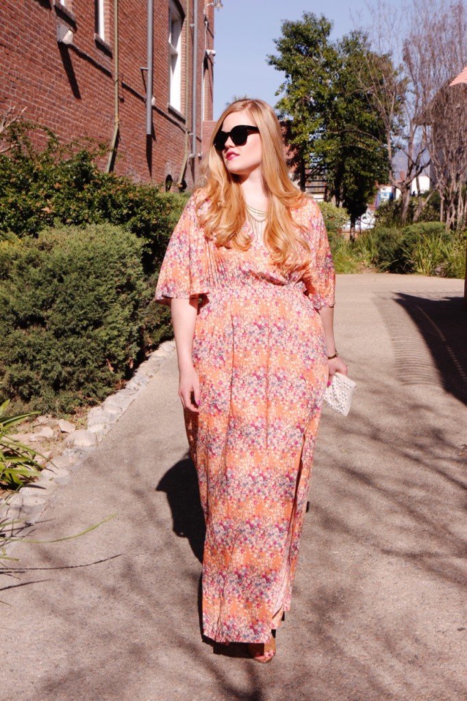 Floral Maxi & Strappy Heels