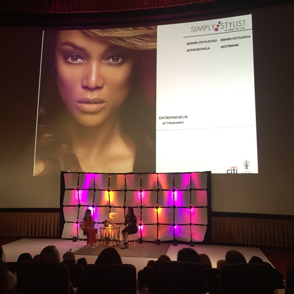 Simply Stylist LA Conference Tyra Banks
