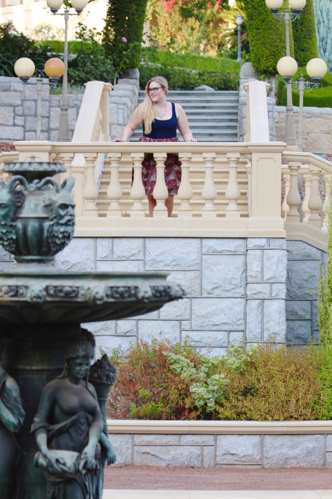 Monday at the Mansion -- Anthropologie lace dress