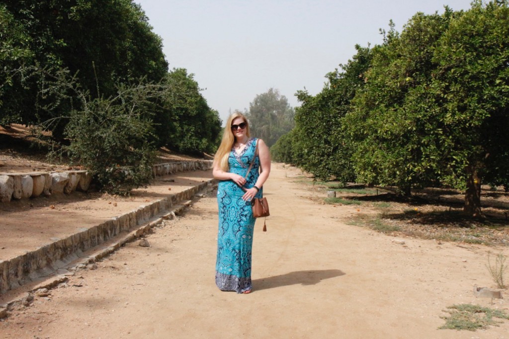 August Stitch Fix - Navy Maxi Dress and Crossbody Bag