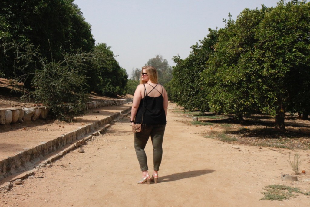 August Stitch Fix - Strappy Black Tank, Olive Cropped Pants and Leopard Crossbody bag