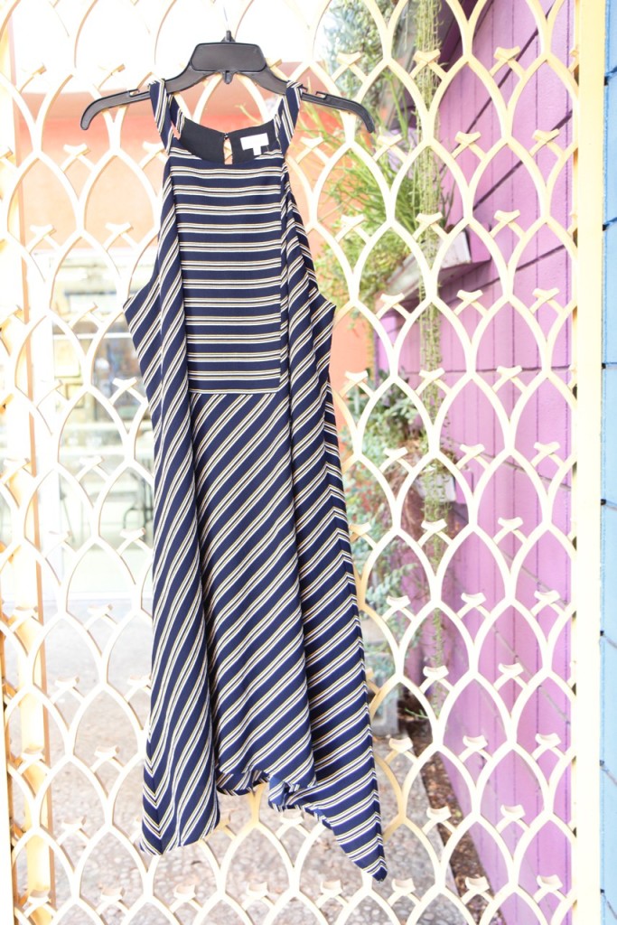 September Stitch Fix - Striped Midi Dress