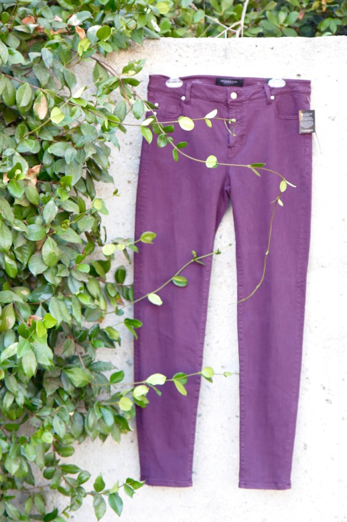 September Stitch Fix - Purple Jeans