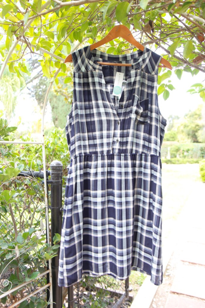 November Stitch Fix Review - Plaid Shirtdress