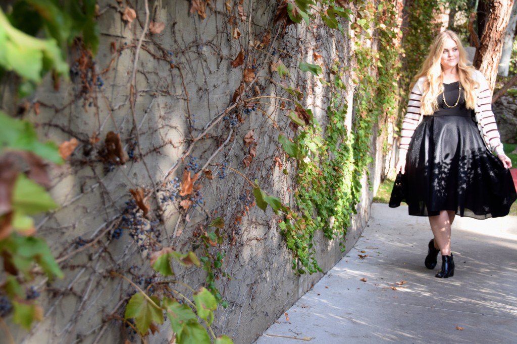 Dressing for Thanksgiving with Rent the Runway - Casual Dress Look