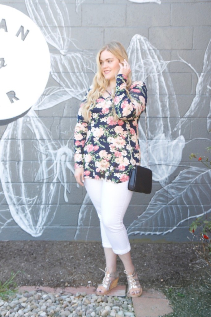 Crisscross Florals with I Shop Simply