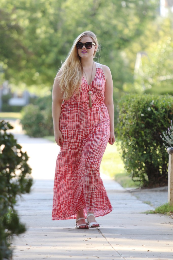 July Stitch Fix Review - Print Maxi Dress