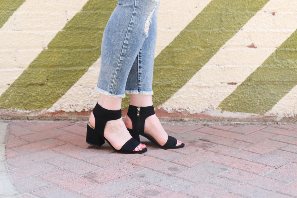 Ankle Strap Heeled Sandals for early Fall 