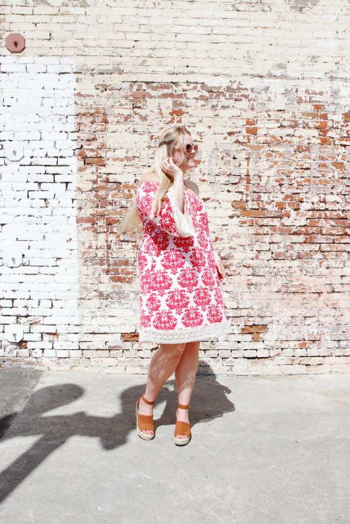 Print Midi Dress for Summer