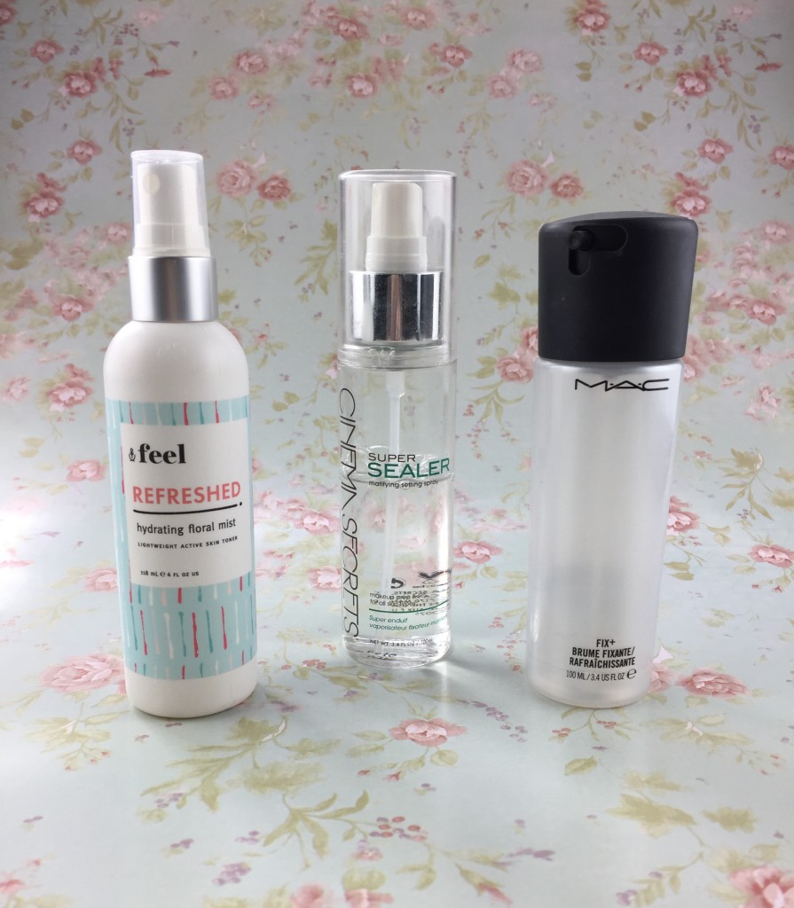 Makeup Misting Spray - This is Feel, Cinema Secrets, Mac Fix+