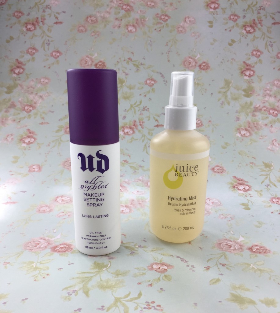 Makeup Setting Spray- Urban Decay and Juice Beauty