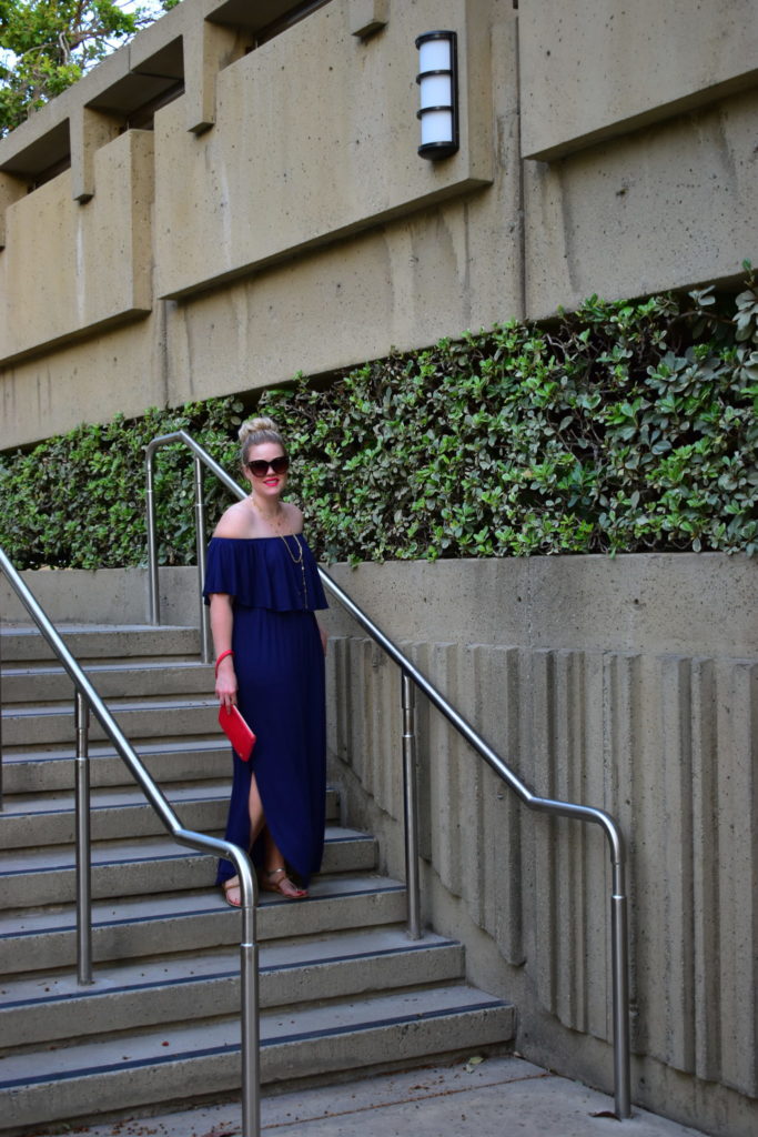 Styling a maxi dress for summer 
