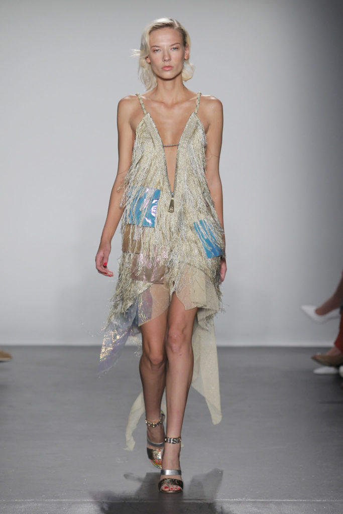 Custo Barcelona Spring/Summer 19 Collection Beaded Fringe Dress