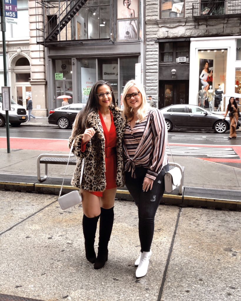 Blogger friends at New York Fashion Week 2019