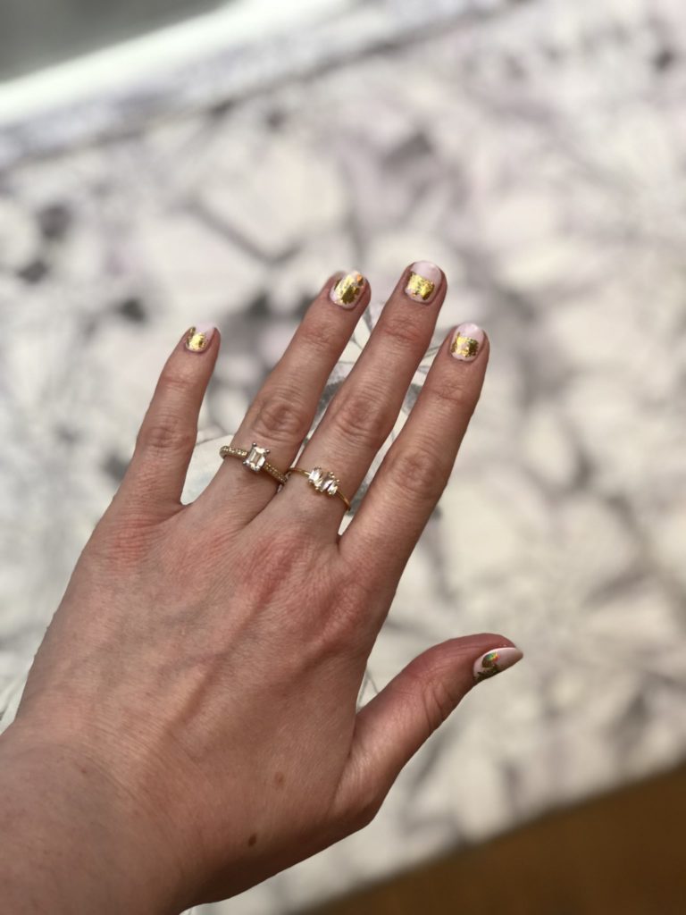 NYFW A/W 19 Part One - Holographic mani at Valley NYC 