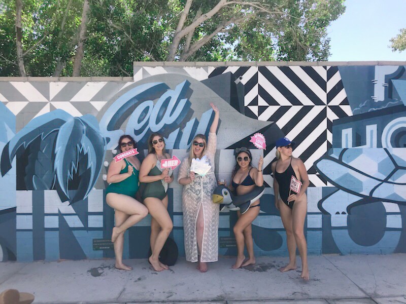 My Epic Bachelorette Weekend - Palm Springs Infusion Beach Club