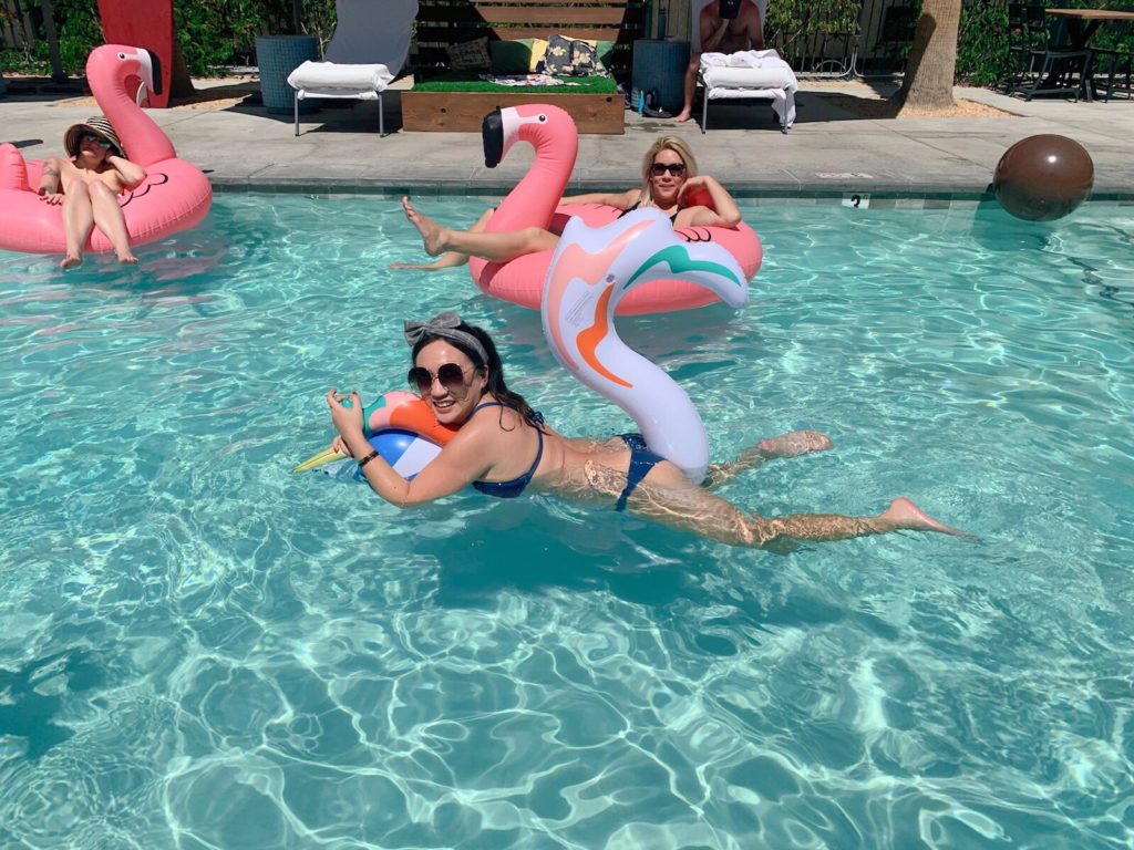My Epic Bachelorette Weekend - Palm Springs Infusion Beach Club