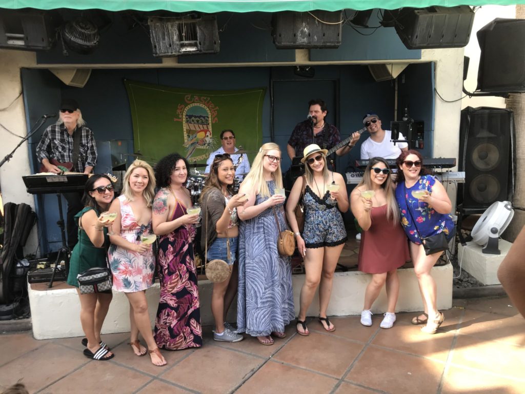 My Epic Bachelorette Weekend - Drinks at Las Casuelas in Palm Springs 