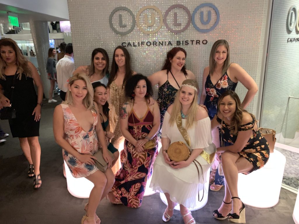 My Epic Bachelorette Weekend - Dinner at Lulus Bistro in Palm Springs 