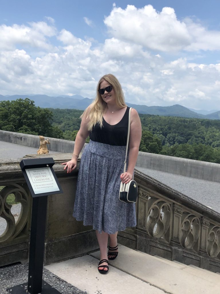 Biltmore Estate - Garden Tour OOTD What to do (and eat) in Asheville, NC