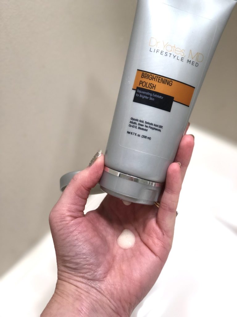Dr. Yates, MD Lifestyle Med Skincare Review - Brightening Polish